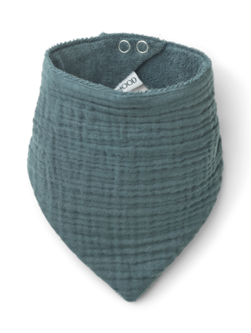 Liewood Andrea bib 2-pack 7130 Whale blue