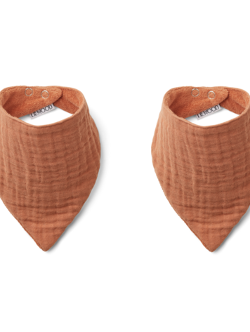 Liewood Andrea bib 2-pack 2074 Tuscany rose