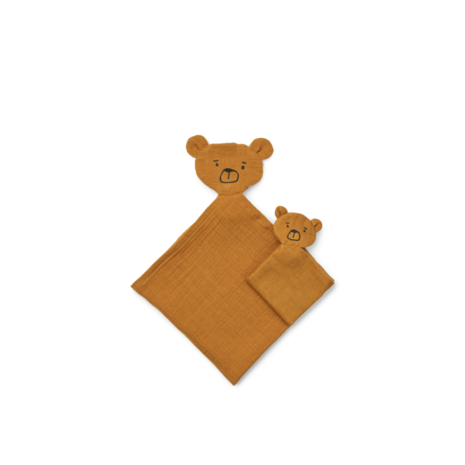 Liewood Alya bear cuddle cloth set 3050 golden caramel Liewood Alya bear cuddle cloth set 3050 golden caramel