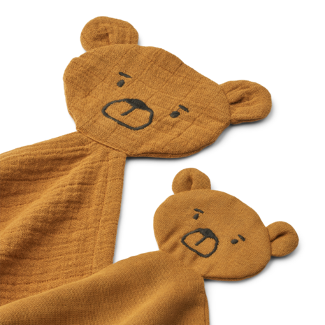 Liewood Alya bear cuddle cloth set 3050 golden caramel Liewood Alya bear cuddle cloth set 3050 golden caramel