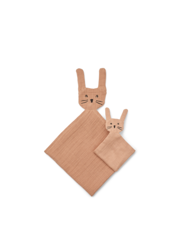 Liewood Alya rabbit cuddle cloth set 9470 pale tuscany