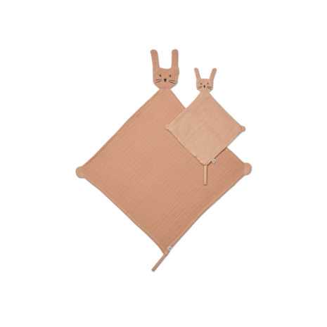 Liewood Alya rabbit cuddle cloth set 9470 pale tuscany Liewood Alya rabbit cuddle cloth set 9470 pale tuscany