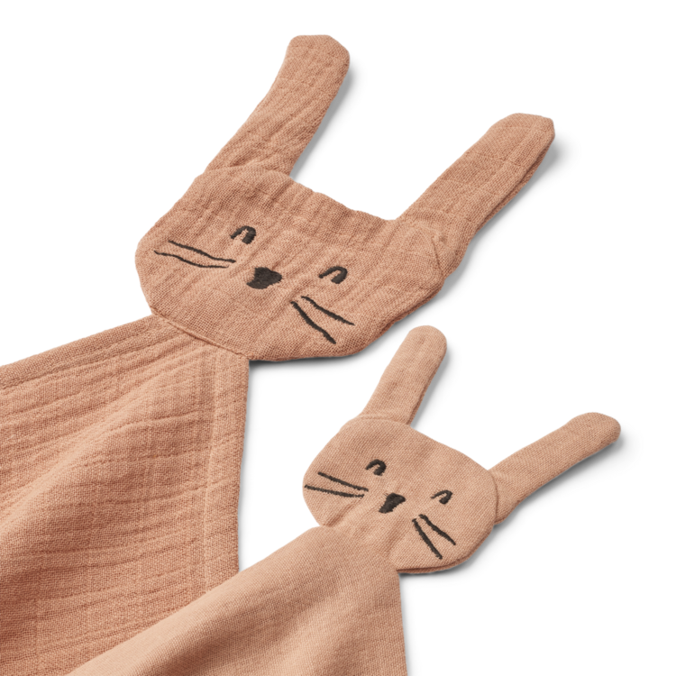 Liewood Alya rabbit cuddle cloth set 9470 pale tuscany