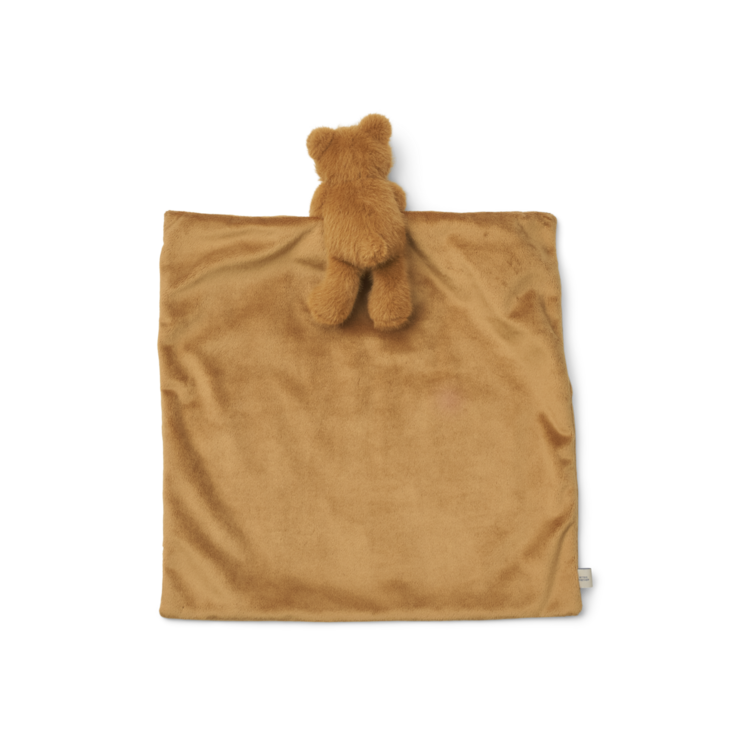 Liewood Camdon bear cuddle cloth 3050 golden caramel