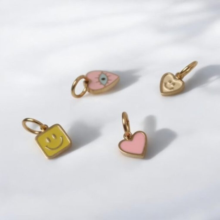 Love Issue Bedel pink heart eye