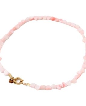 Love Issue Ketting seashelly hartjes roze