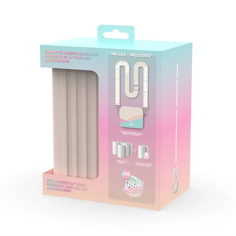 MOB Travel Kit: Pixi print Case + 4 paper rolls (incl. 1 sticking roll)