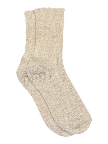 MP Denmark 10 59058 4109 Celosia glitter socks ecru