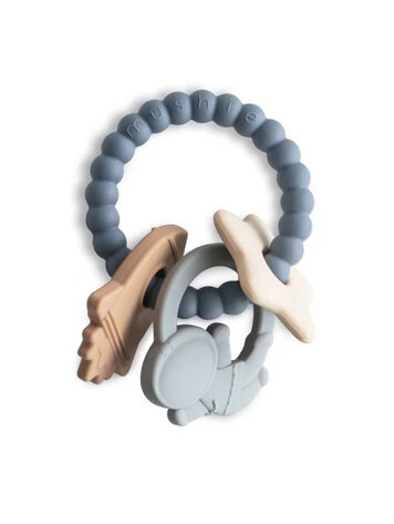 Mushie Teething ring Space