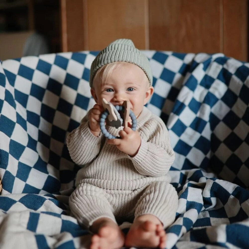 Mushie Teething ring space Mushie Teething ring space