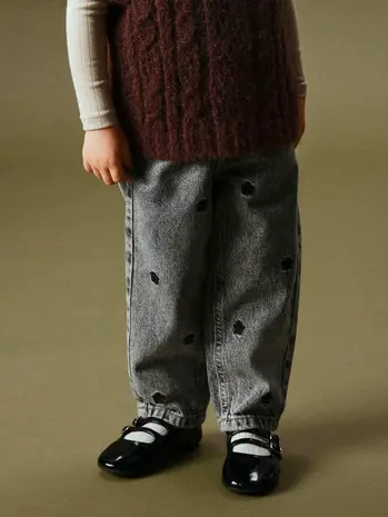 Name It 13232569 NMFBELLA MOM EMB JEANS Grey Stars Name It 13232569 NMFBELLA MOM EMB JEANS Grey Stars