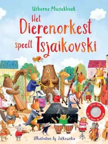 Geluidenboek: Het dierenorkest speelt Tsjaikovski 2+