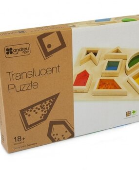 Andreu Toys Transparante puzzel