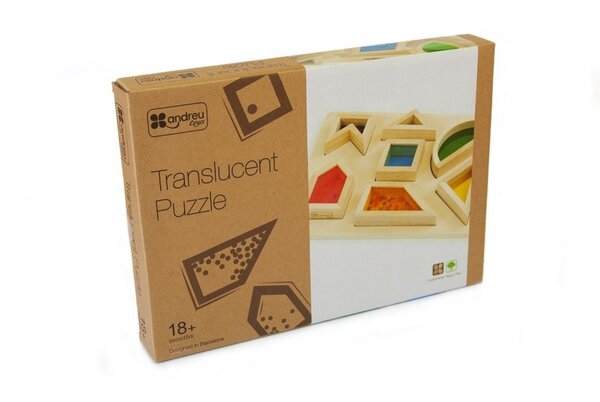 Andreu Toys Transparante puzzel
