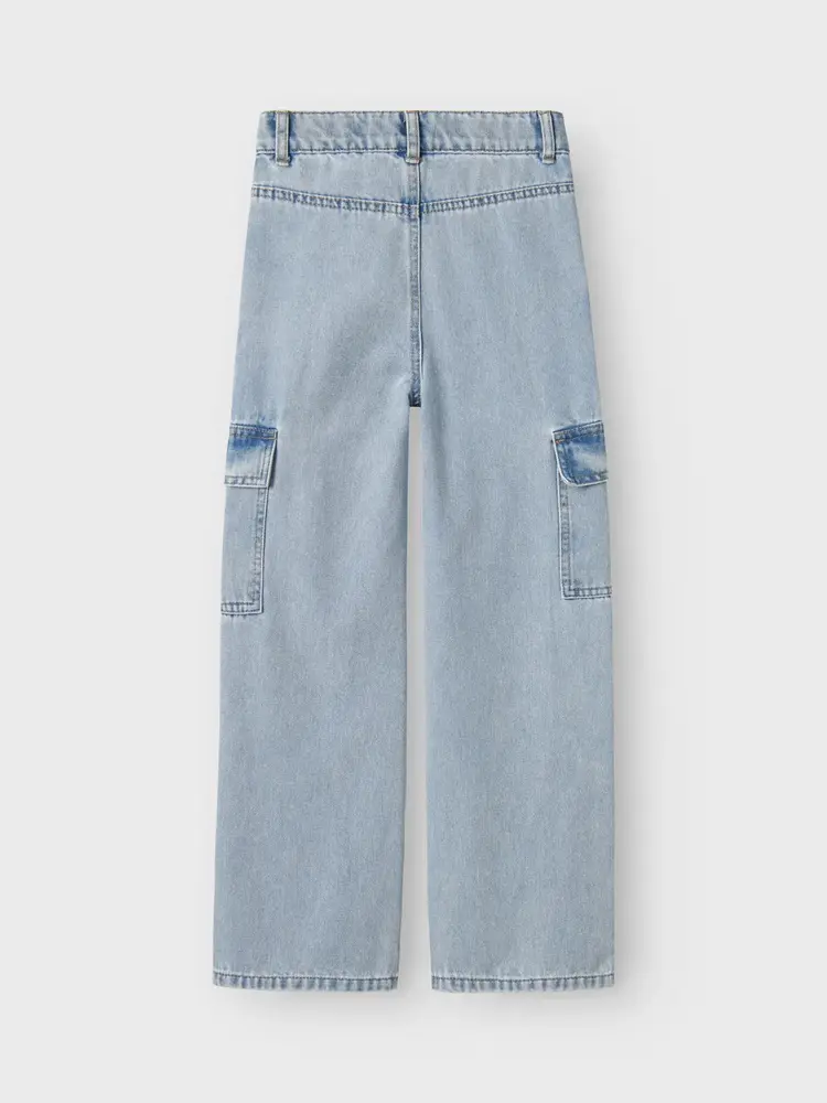 Name It 13220709 NKFROSE HW WIDE CARGO JEANS 6190-BS