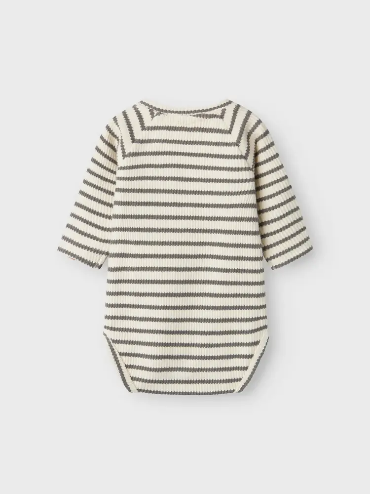 Lil Atelier 13238635 NBMTADEO LS BODY LIL Pewter