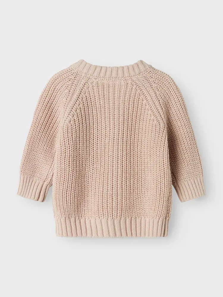 Lil Atelier 13231617 NBNEMLEN LS KNIT CARD LIL Gray Morn Lil Atelier 13231617 NBNEMLEN LS KNIT CARD LIL Gray Morn