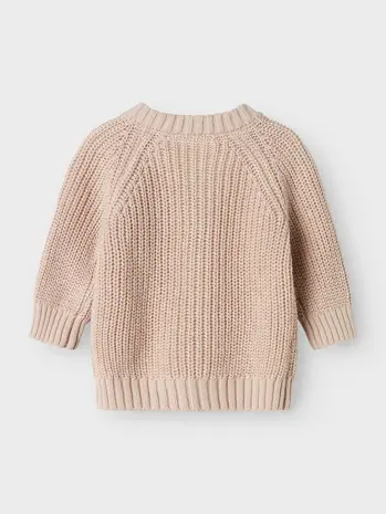 Lil Atelier 13231617 NBNEMLEN LS KNIT CARD LIL Gray Morn Lil Atelier 13231617 NBNEMLEN LS KNIT CARD LIL Gray Morn