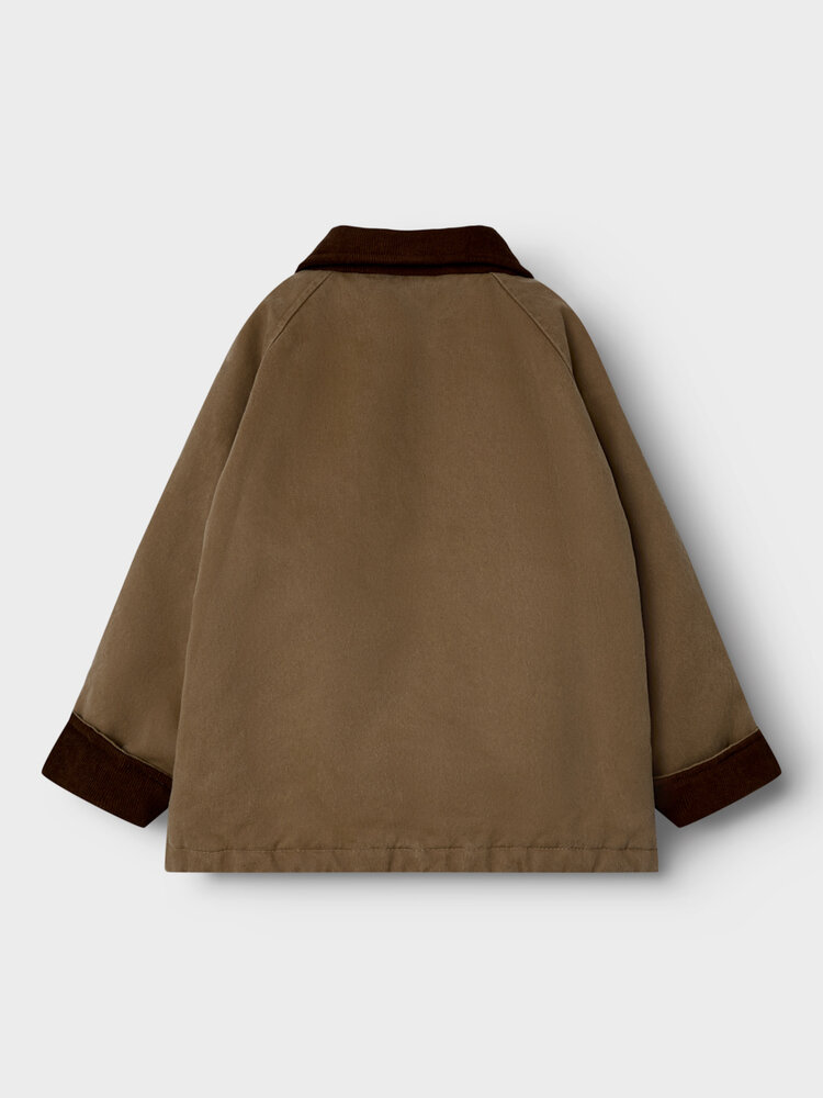 Lil Atelier 13237135 NMNNORO LOOSE JACKET LIL Petrified Oak Lil Atelier 13237135 NMNNORO LOOSE JACKET LIL Petrified Oak
