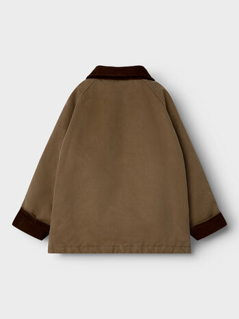Lil Atelier 13237135 NMNNORO LOOSE JACKET LIL Petrified Oak Lil Atelier 13237135 NMNNORO LOOSE JACKET LIL Petrified Oak
