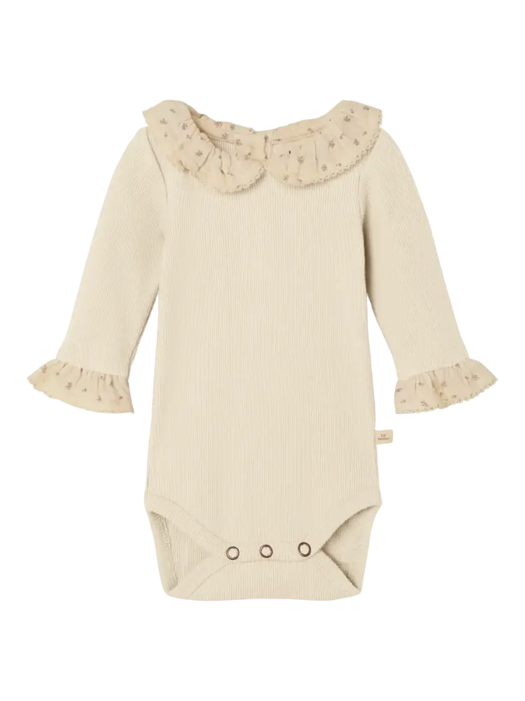 Lil Atelier 13237882 NBFTRINE LS SLIM BODY LIL Turtledove Lil Atelier 13237882 NBFTRINE LS SLIM BODY LIL Turtledove