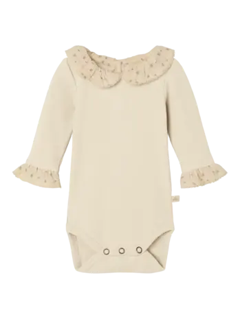 Lil Atelier 13237882 NBFTRINE LS SLIM BODY LIL Turtledove Lil Atelier 13237882 NBFTRINE LS SLIM BODY LIL Turtledove