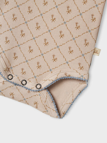 Lil Atelier 13238318 NBFGAGO KUG LS SLIM BODY LIL Gray Morn