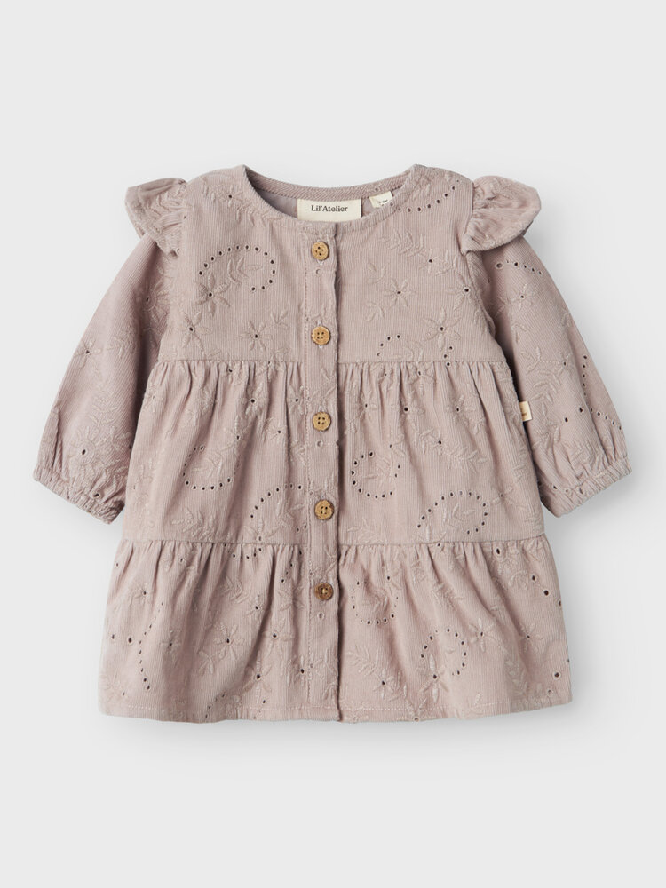 Lil Atelier 13238604 NBFBINE LS LOOSE CORD DRESS 6115-CG LILEtherea Lil Atelier 13238604 NBFBINE LS LOOSE CORD DRESS 6115-CG LILEtherea
