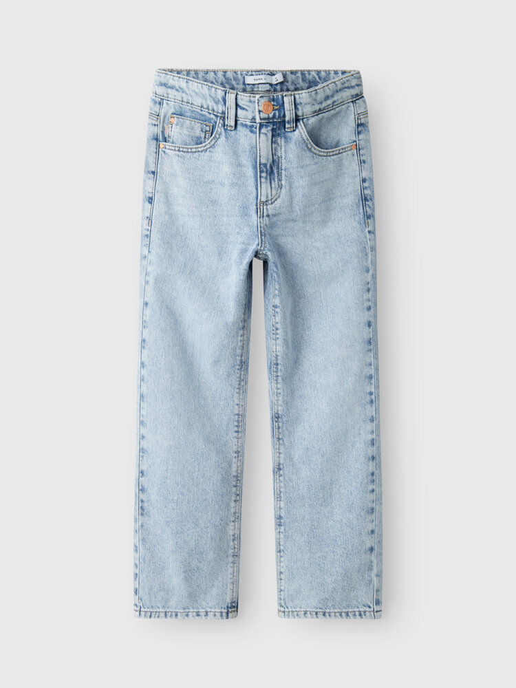 Name It 13224675 NKFROSE HW STRAIGHT JEANS 9222-BE NOOS