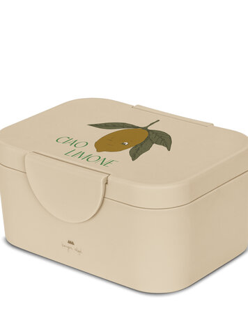 Konges Slojd Lunchbox ciao limone