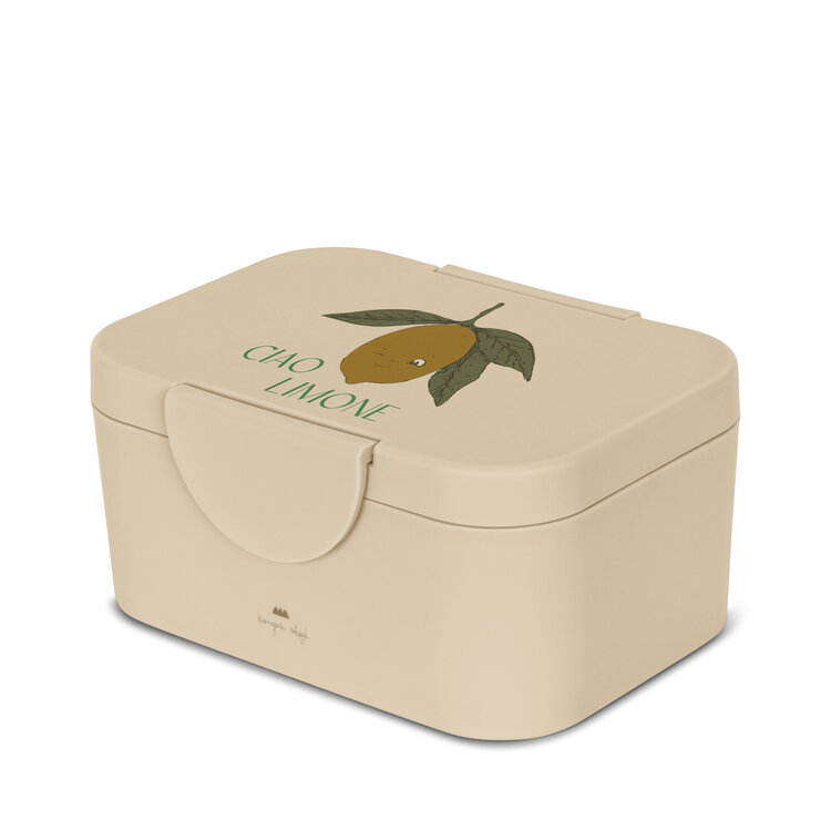 Konges Slojd Lunchbox ciao limone