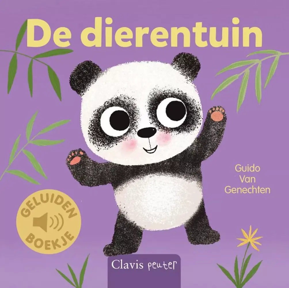 Geluidenboek Clavis: De dierentuin 1+