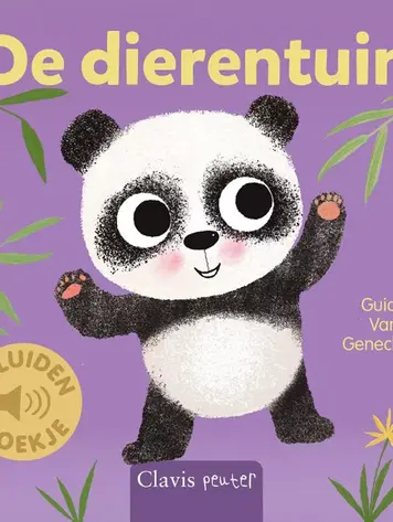 Geluidenboek Clavis: De dierentuin 1+
