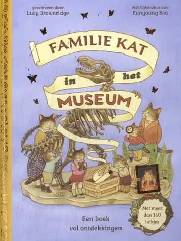 Familie kat in het museum 6+
