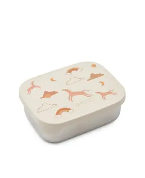 Liewood Arthur printed lunchbox 2336 Dream / Ecru
