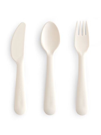 Mushie Bestekset ivory