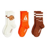 Mini Rodini Sailing boats 3-pack socks