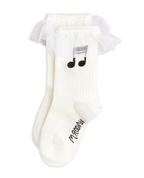 Mini Rodini Note frill 1-pack socks