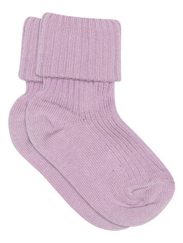 MP Denmark 10 533 4191 Cotton rib baby socks Lupine