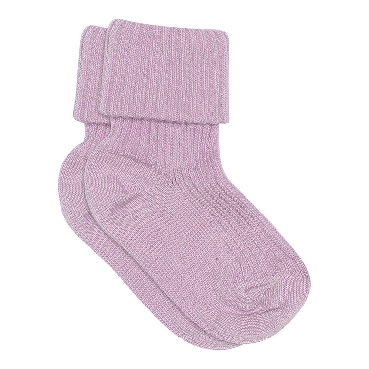 MP Denmark 10 533 4191 Cotton rib baby socks Lupine
