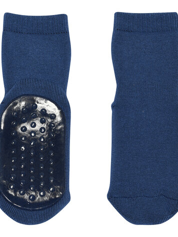 MP Denmark 10 7953 302 Cotton socks - anti-slip True Blue