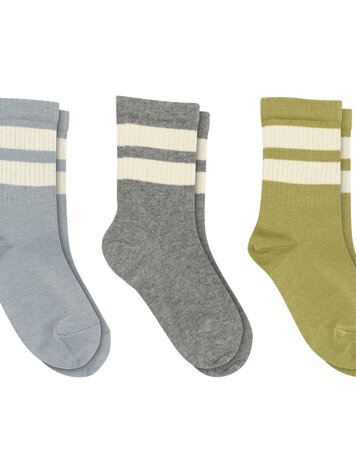 MP Denmark 10 79275 1468 Anker socks - 3-pack Dusty Blue