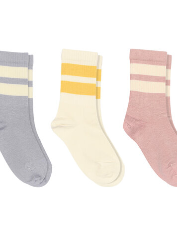 MP Denmark 10 79275 4150 Anker socks - 3-pack Silver Pink