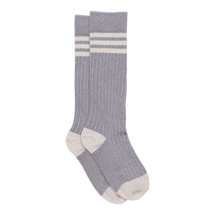 MP Denmark 10 89018 2014 Merle glitter knee socks Wisteria