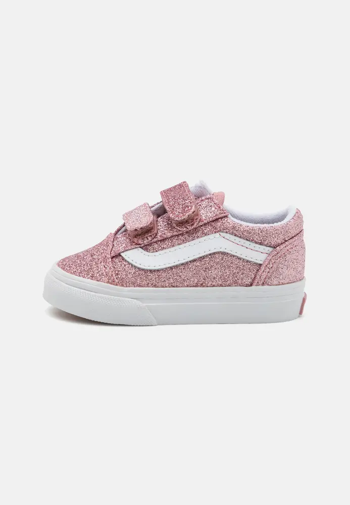 Vans Old Skool V Glitter Rose Gold Vans Old Skool V Glitter Rose Gold