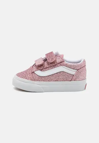 Vans Old Skool V Glitter Rose Gold Vans Old Skool V Glitter Rose Gold