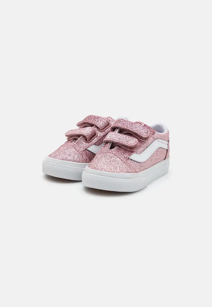 Vans Old Skool V Glitter Rose Gold Vans Old Skool V Glitter Rose Gold