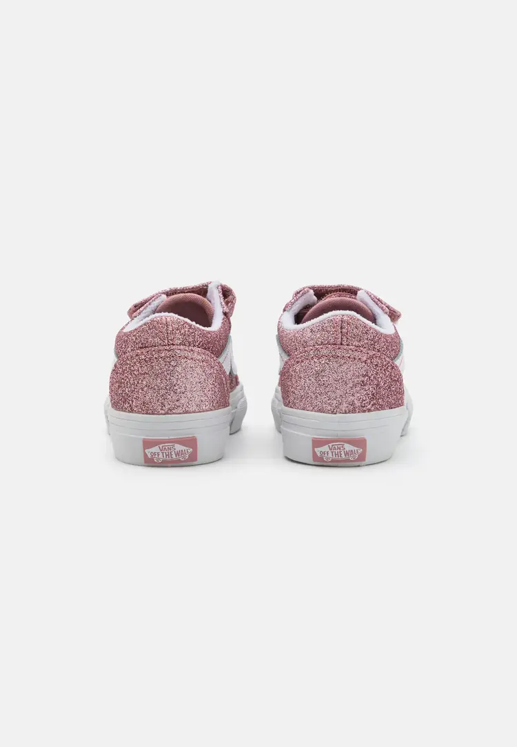 Vans Old Skool V Glitter Rose Gold