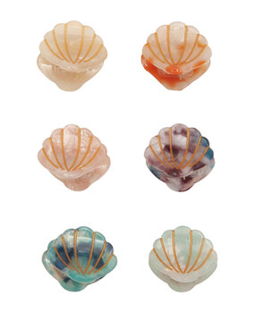 Mimi & Lula MINI SHELL CLAW CLIPS Mimi & Lula MINI SHELL CLAW CLIPS