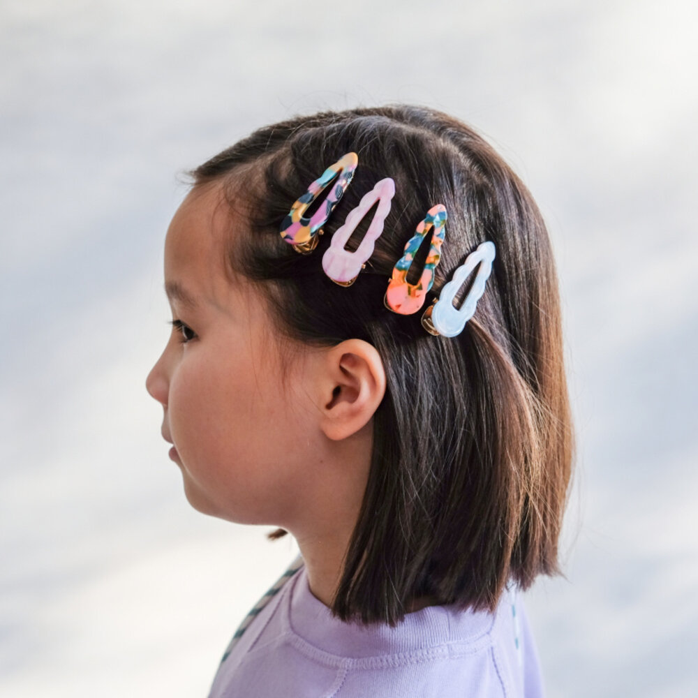 Mimi & Lula SCALLOPED ACETATE CLIPS Mimi & Lula SCALLOPED ACETATE CLIPS